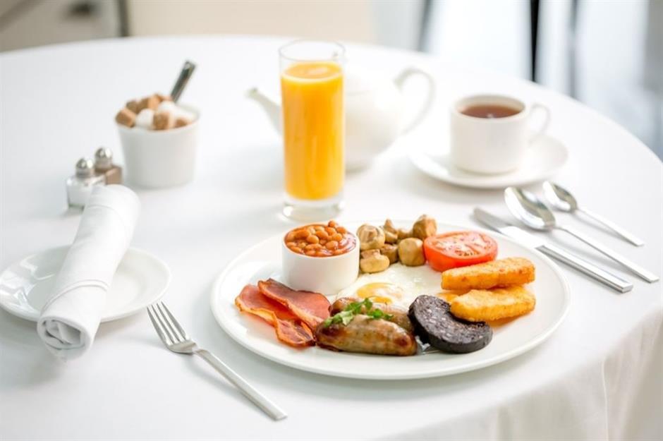 Hotel accommodation with breakfast