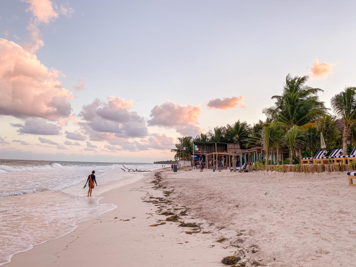 Unwind and rejuvenate on Tulum's pristine beaches