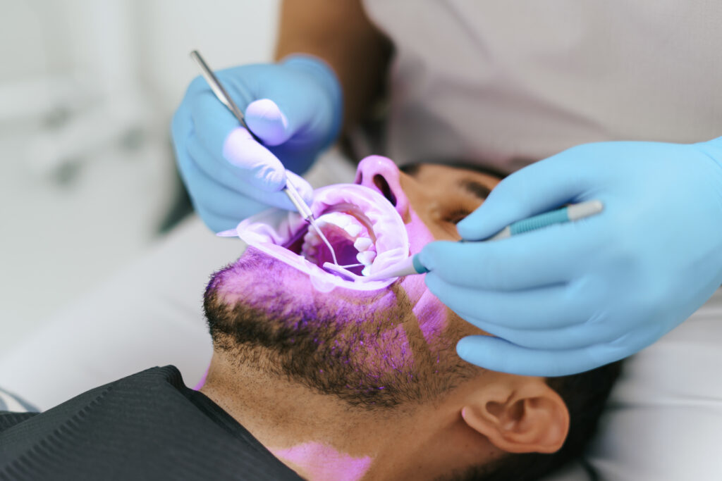 x1 dental check-up prior to any further treatment