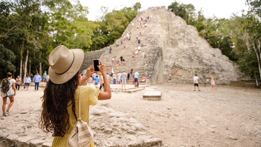 Conquer the ancient Mayan ruins of Coba